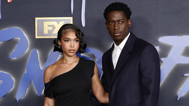 Lori Harvey posant avec Damson Idris