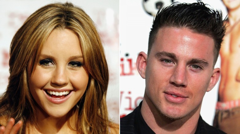 Amanda Bynes et Channing Tatum sourient