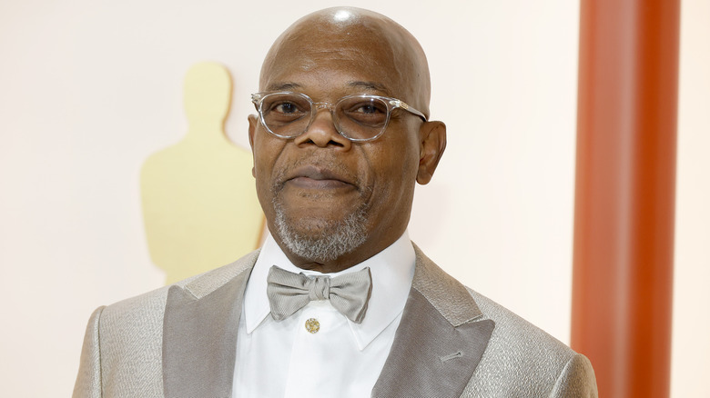 Samuel L. Jackson posant