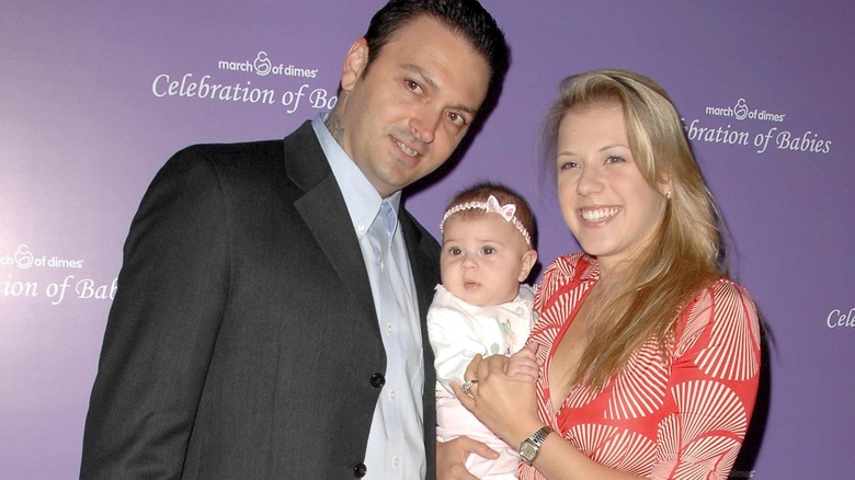 Cody Herpin avec Jodie Sweetin et sa fille