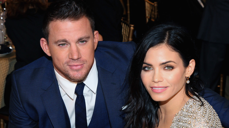 Jenna Dewan, Channing Tatum souriant