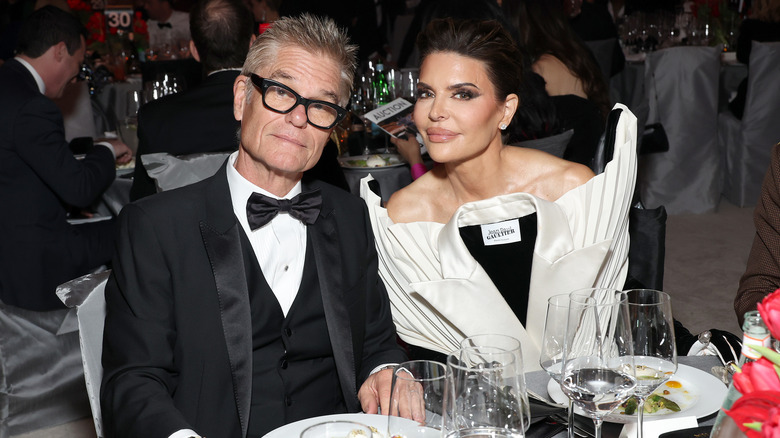 Harry Hamlin, Lisa Rinna à table