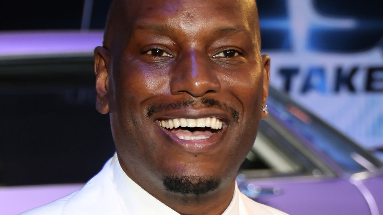 Tyrese Gibson, souriant