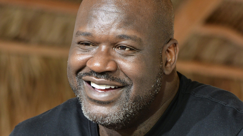 Shaquille O'Neal souriant