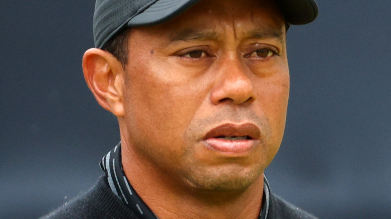 Tiger Woods sérieux