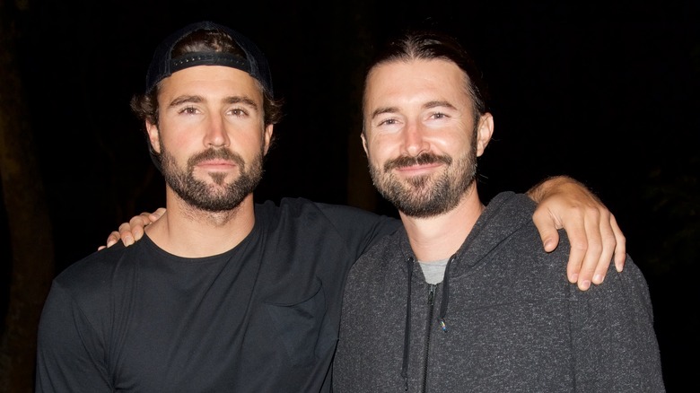 Brody et Brandon Jenner posant