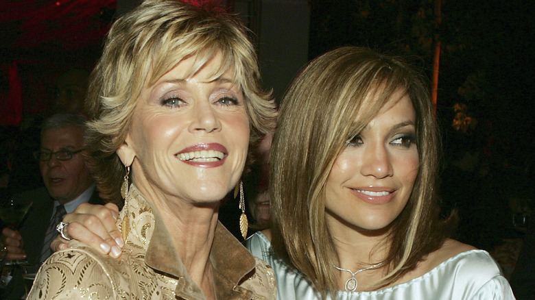 Jennifer Lopez et Jane Fonda plus jeunes