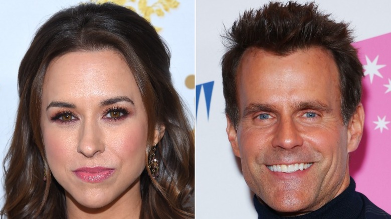 Lacey Chabert et Cameron Mathison sourient