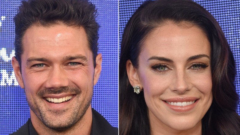 Ryan Paevey et Jessica Lowndes souriant