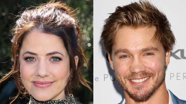 Julie Gonzalo et Chad Michael Murray souriant