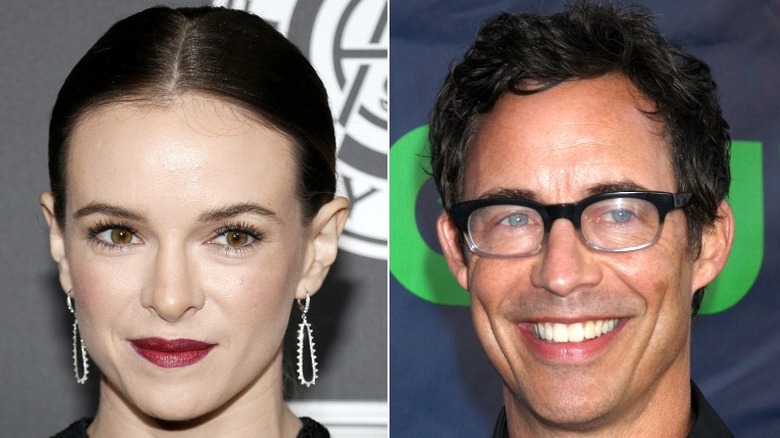 Danielle Panabaker et Tom Cavanagh posent