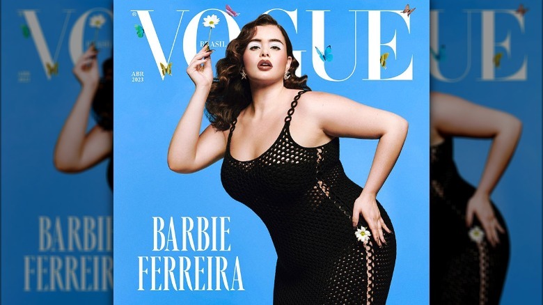 Barbie Ferreira en couverture de Vogue Brasil