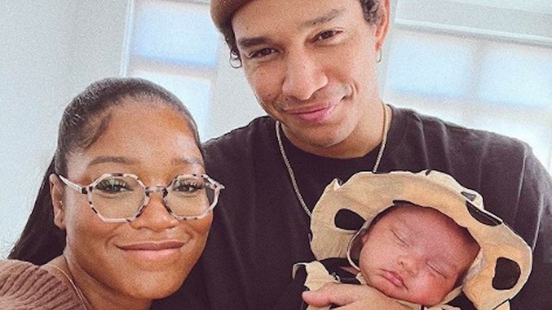 Keke Palmer, Darius Jackson et son fils Leo