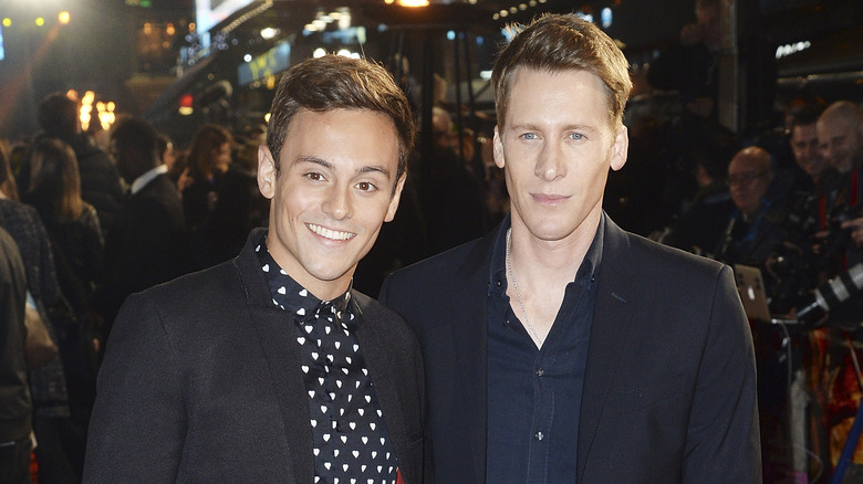 Tom Daley et Dustin Lance Black posent tous les deux