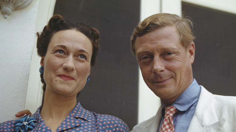 Wallis Simpson et le roi Édouard VIII 