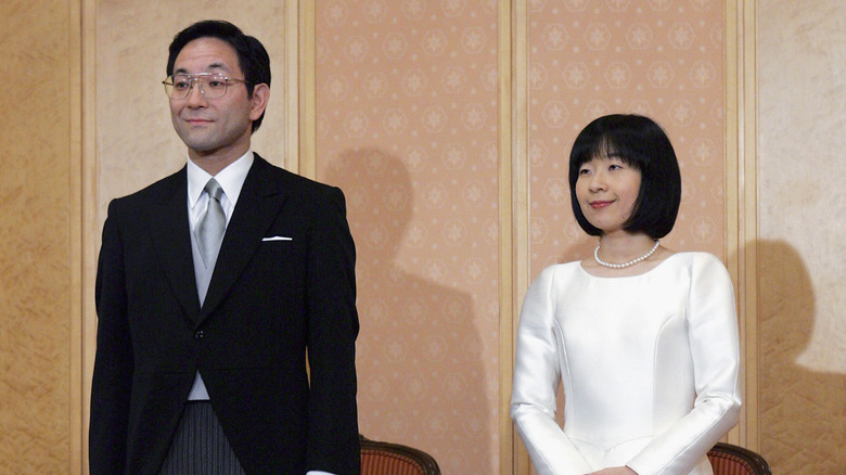 Yoshiki Kuroda et la princesse Sayako