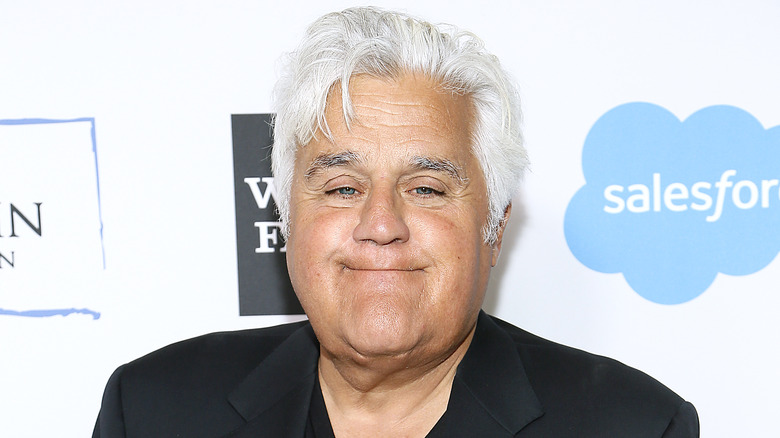 Jay Leno cheveux blancs