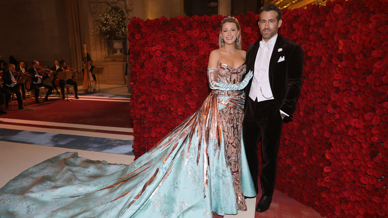 Blake Lively et Ryan Reynolds posent