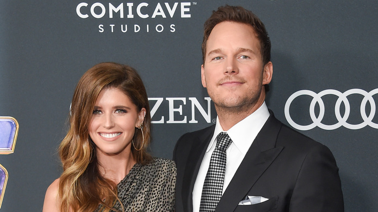 Chris Pratt et Katherine Schwarzenegger posent ensemble