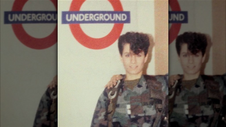 Connie Kline dans le métro de Londres