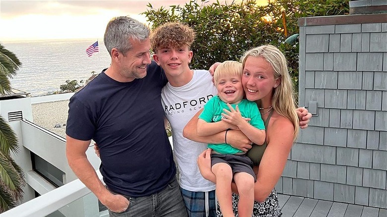 Ant Anstead avec des enfants