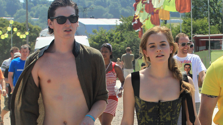 Emma Watson et George Craig à Glastonbury 