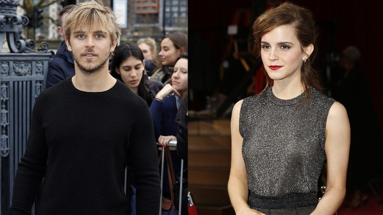 Brandon Green posant, Emma Watson posant 