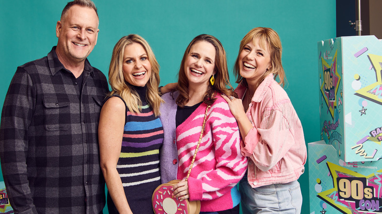 Dave Coulier, Candace Cameron Bure, Andrea Barber et Jodie Sweetin