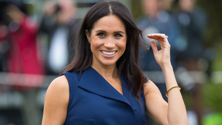 Meghan Markle souriante