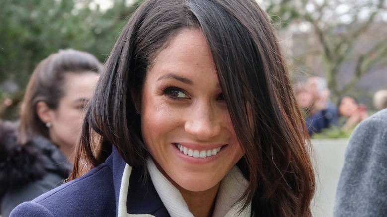 Meghan Markle souriante