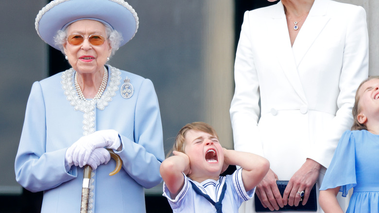 Le prince Louis et la princesse Charlotte ont des crises de colère 