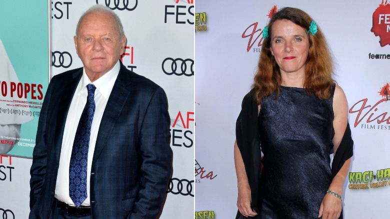 Anthony Hopkins et Abigail Hopkins sur les tapis rouges