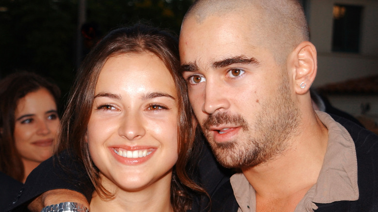 Amelia Warner pose avec Colin Farrell