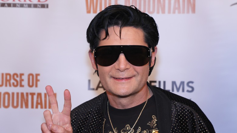 Corey Feldman à la première de "Curse of Wolf Mountain"