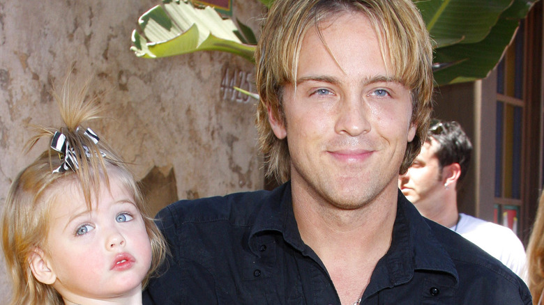 Larry Birkhead et sa fille Dannielynn.