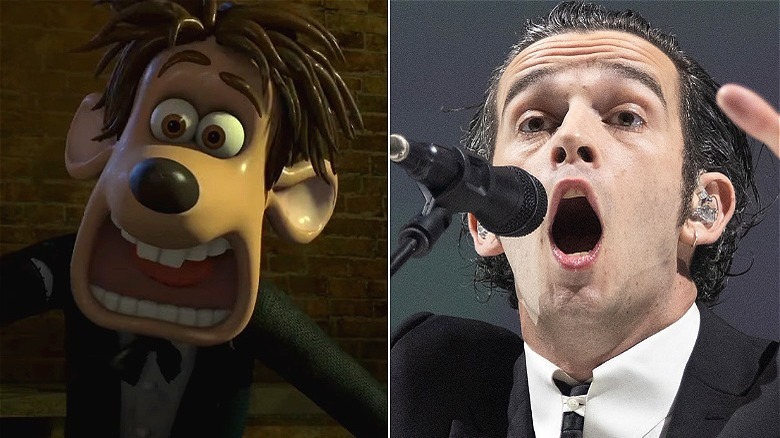 Roddy the Rat dans Flushed Away, Matty Healy chantant