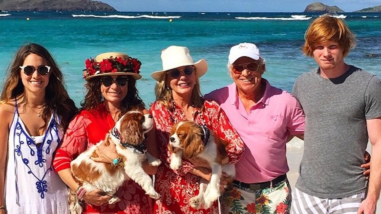 Jimmy Buffett et sa famille