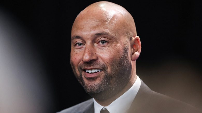 Derek Jeter souriant