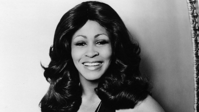 Tina Turner souriante