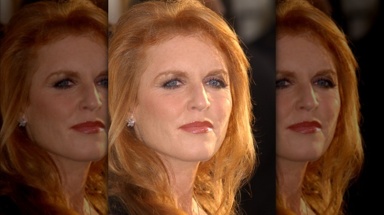 Sarah Ferguson posant sérieusement