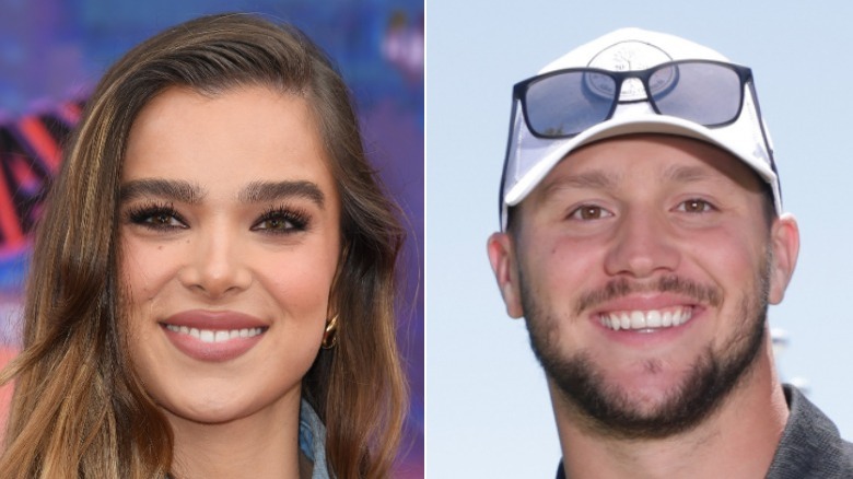 Hailee Steinfeld et Josh Allen côte à côte Des étincelles volent entre Hailee Steinfeld et Josh Allen. Bien qu'on ne sache pas comment ils se sont rencontrés, les spéculations autour du nouveau couple ont commencé en mai 2023 lorsqu'ils ont été repérés dans la ville de New York, par Gens. Une source a révélé au média que le "Le vrai courage" l'acteur et la star de Buffalo Bills se voyaient depuis "plusieurs semaines." La source partagée, "C'est nouveau, mais ils s'amusent." La romance a continué à fleurir en juin alors que US Weekly a rapporté que le nouveau couple était ensemble depuis près d'un mois. La nouvelle romance de Steinfeld avec Allen doit être une bouffée d'air frais car elle n'est sortie avec personne publiquement depuis 2018. Et quand le couple est ensemble, c'est rempli de bons moments. Une source a révélé que les deux constamment "rire une tonne quand ils sont ensemble [and] sont toujours souriants." De toute évidence, les deux sont amoureux l'un de l'autre, mais Steinfeld a toujours ralenti les choses en matière de relations, et elle prévoit de faire de même avec Allen. Bien qu'il semble que Steinfeld soit enthousiasmée par la nouvelle romance potentielle, elle est "ne pas mettre de pression ou d'attentes irréalistes sur les choses," selon une source de US Weekly. Le "Emplacement parfait 2" La star procède avec prudence dans sa nouvelle relation avec Allen, notamment parce qu'il a rompu avec sa petite amie il n'y a pas si longtemps. 