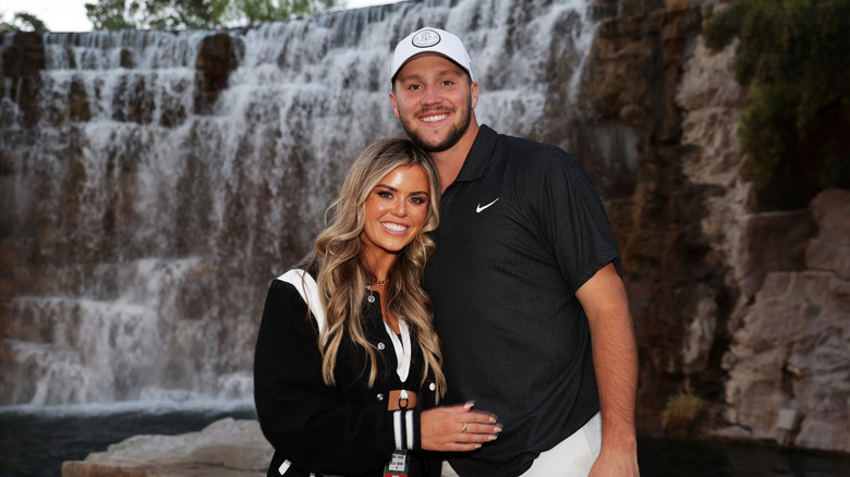 Josh Allen avec son ex-petite amie Brittany Williams