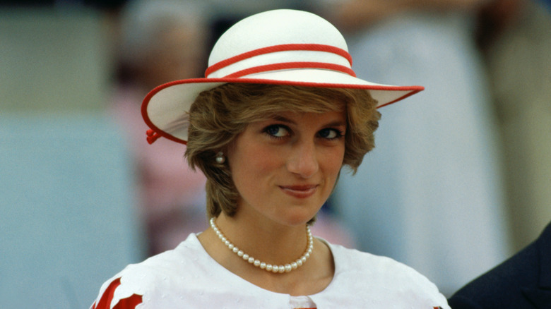 Princesse Diana souriante