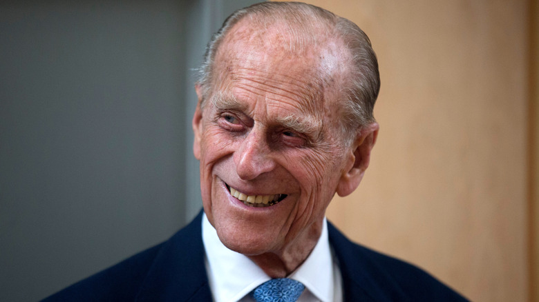 Prince Philip souriant