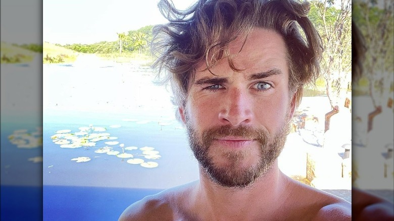 Liam Hemsworth lève un sourcil