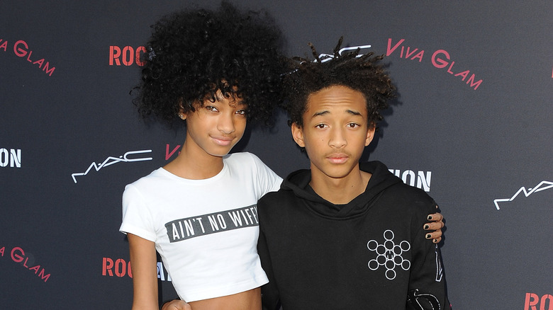 Willow Smith, Jaden Smith posant