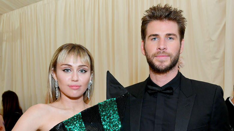 Miley Cyrus et Liam Hemsworth Metropolitan Museum of Art 2019