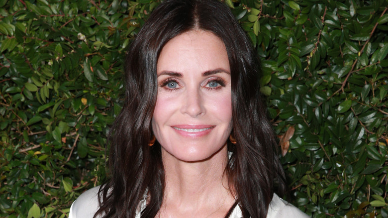 Courteney Cox sourit