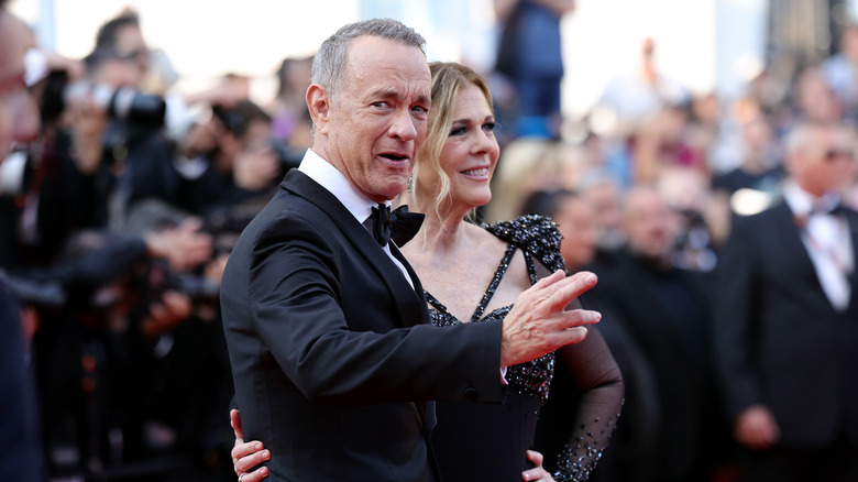 Tom Hanks avec sa femme Rita Wilson 