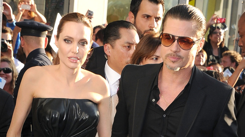 Angelina Jolie et Brad Pitt Maléfique avant-première